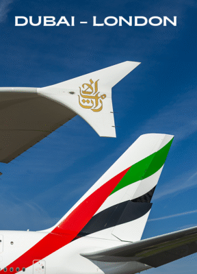 Dubai - london flight