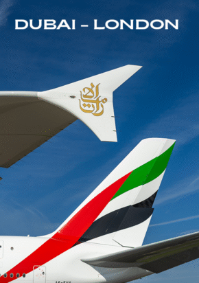 Dubai - london flight