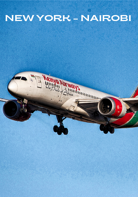 new tork to nairobi flight